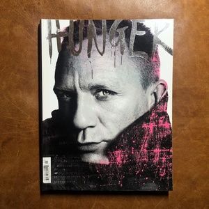 High Fashion "THE HUNGER" Magazine Coffee Table Accent Book 2012 Edition Black